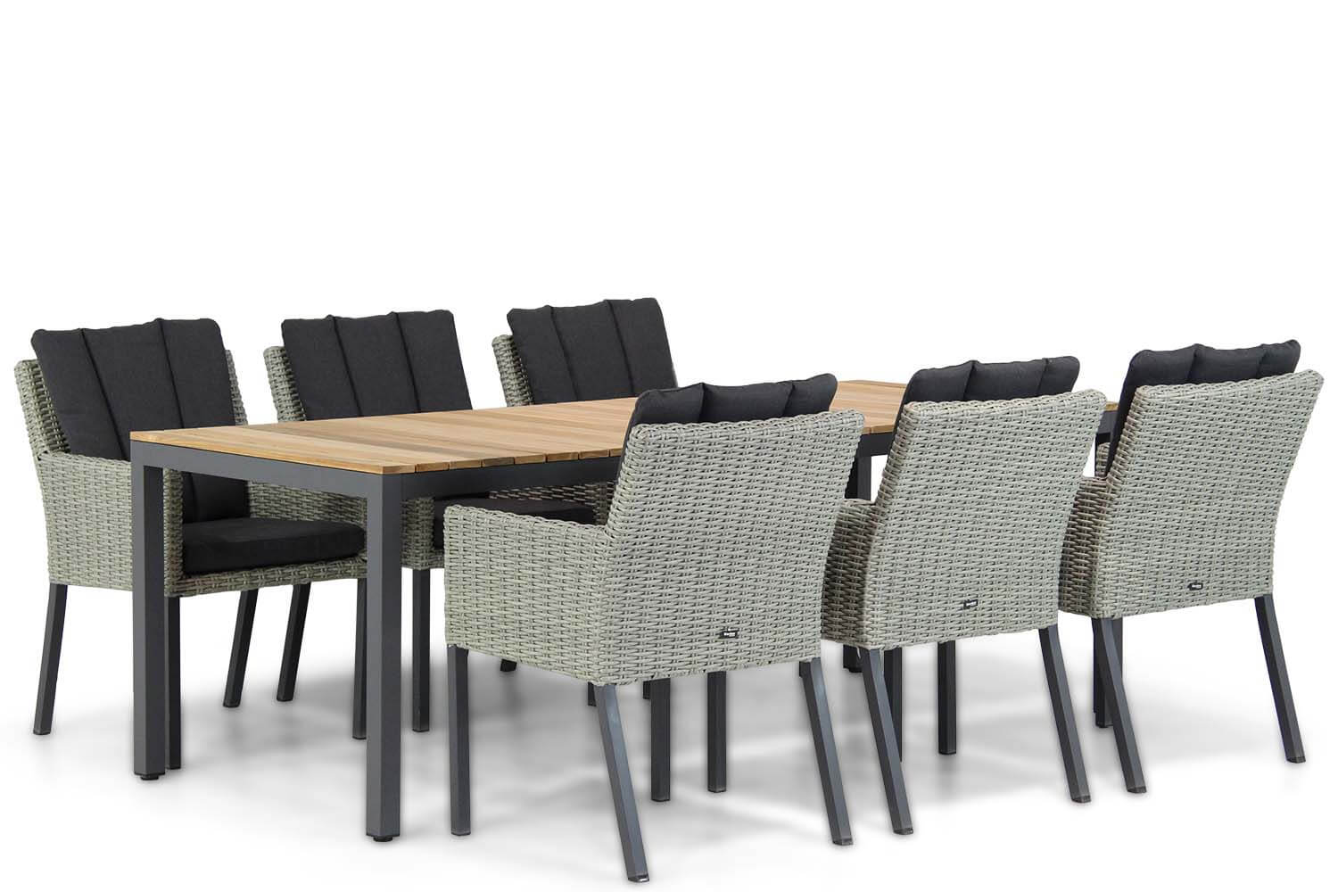 Garden Collections Oxbow/Mazzarino 220 cm dining tuinset 7-delig