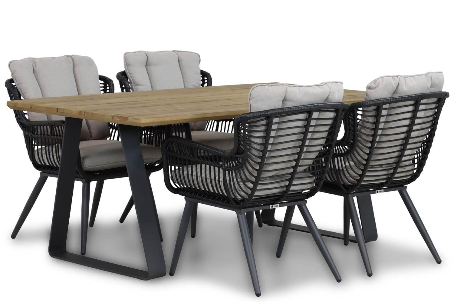 Coco Azzano/Palta 180 cm dining tuinset 5-delig