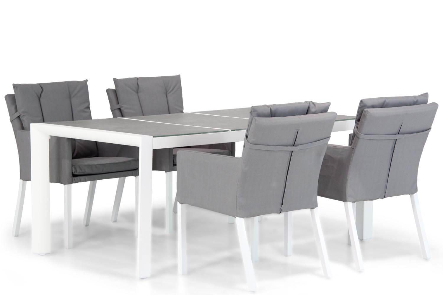 Lifestyle Parma/Ravenna 180 cm dining tuinset 5-delig