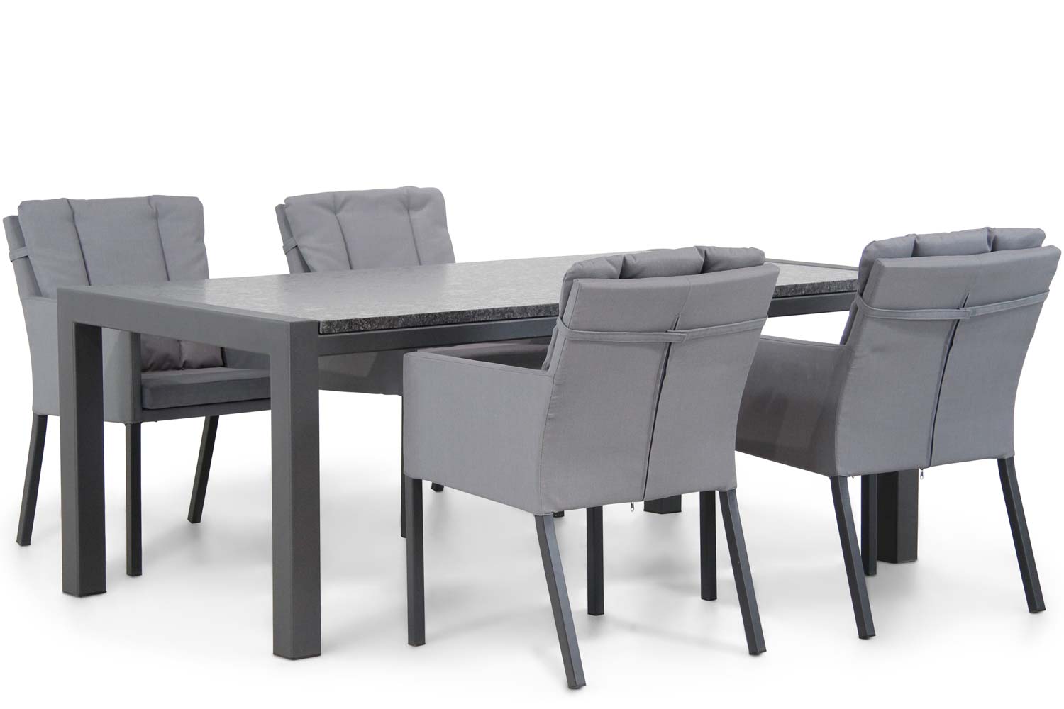 Lifestyle Parma/Edmonton 180 cm dining tuinset 5-delig