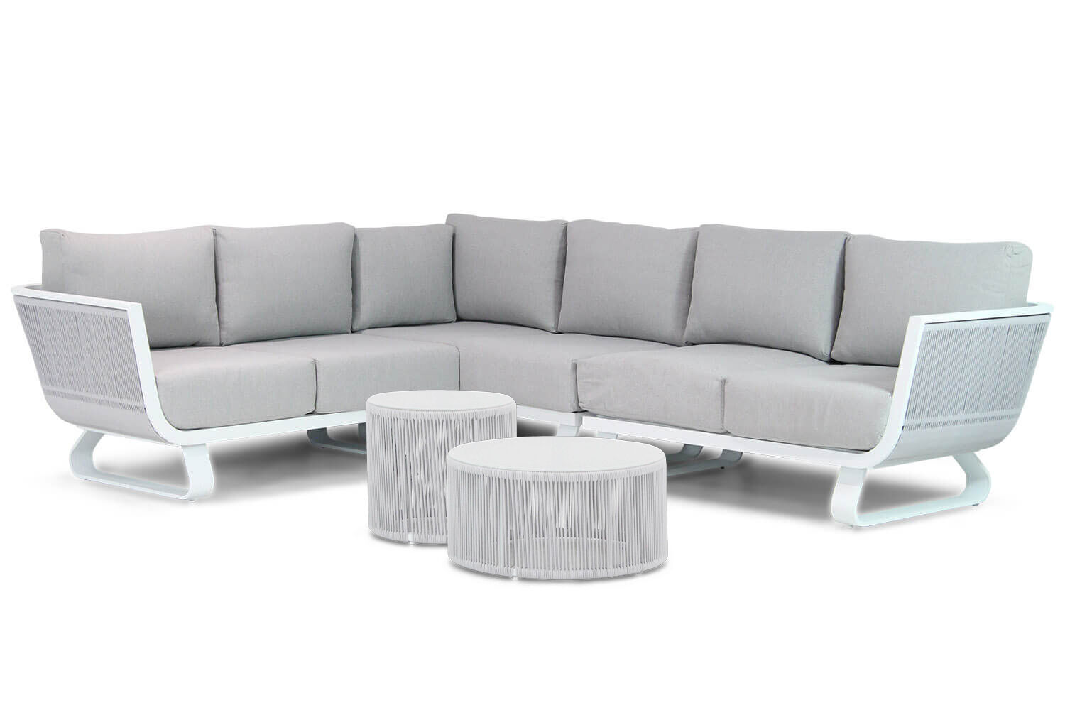 Santika Furniture Santika Corniche hoek loungeset 5-delig - Quick Dry Foam