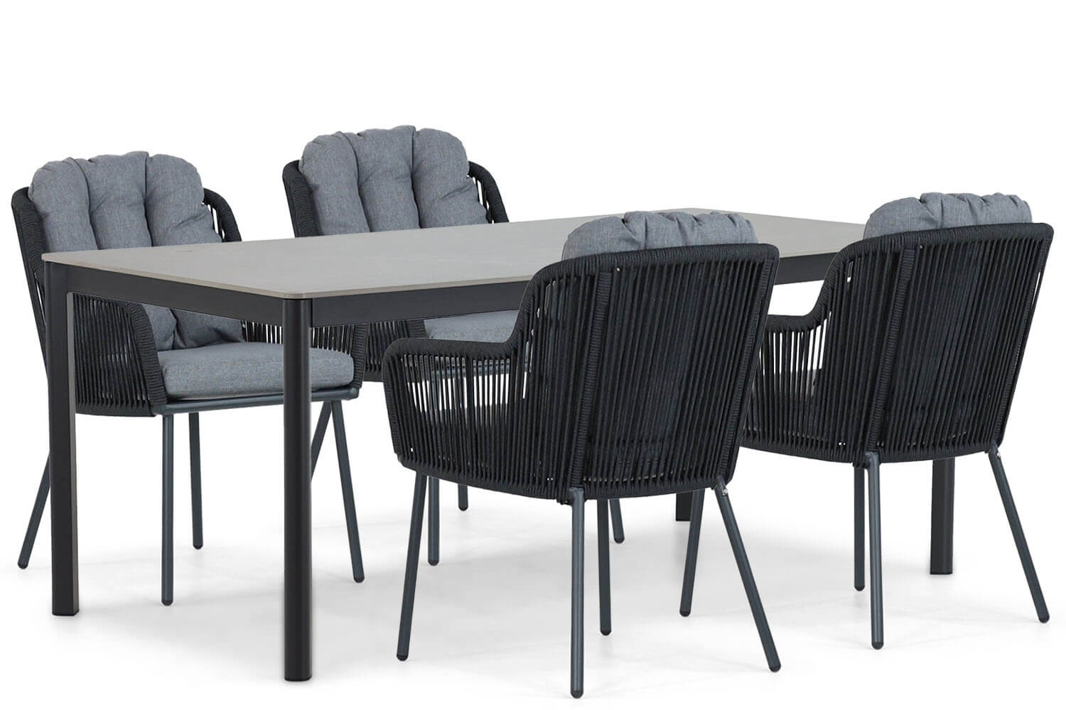 Santika Tendenza/Como 180 cm dining tuinset 5-delig