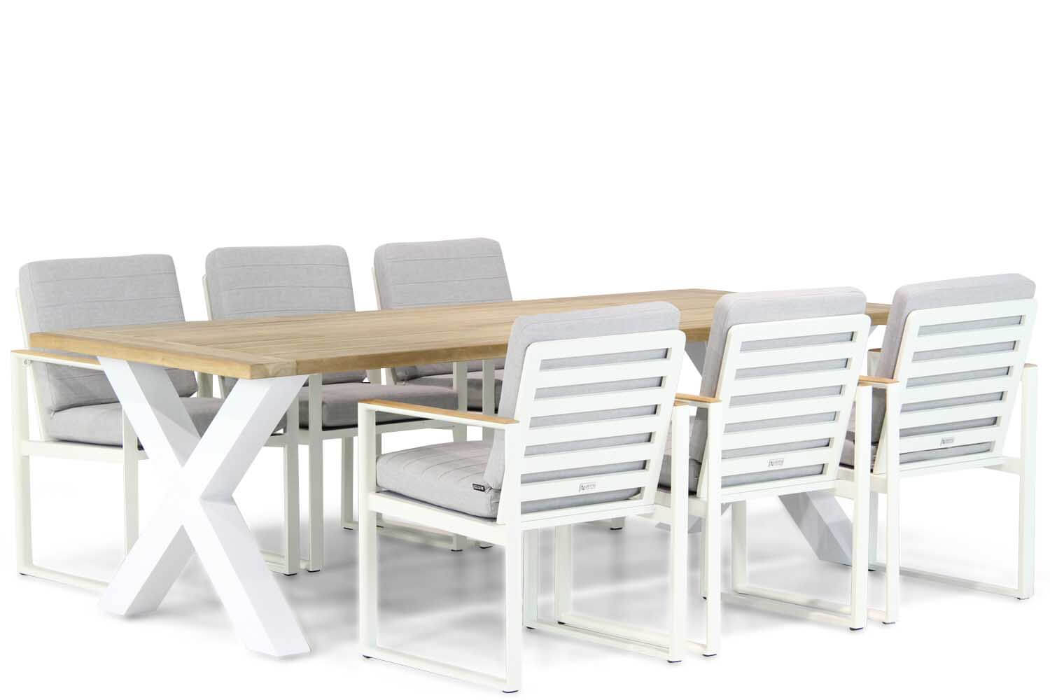 Lifestyle Soray/Cardiff 240 cm dining tuinset 7-delig