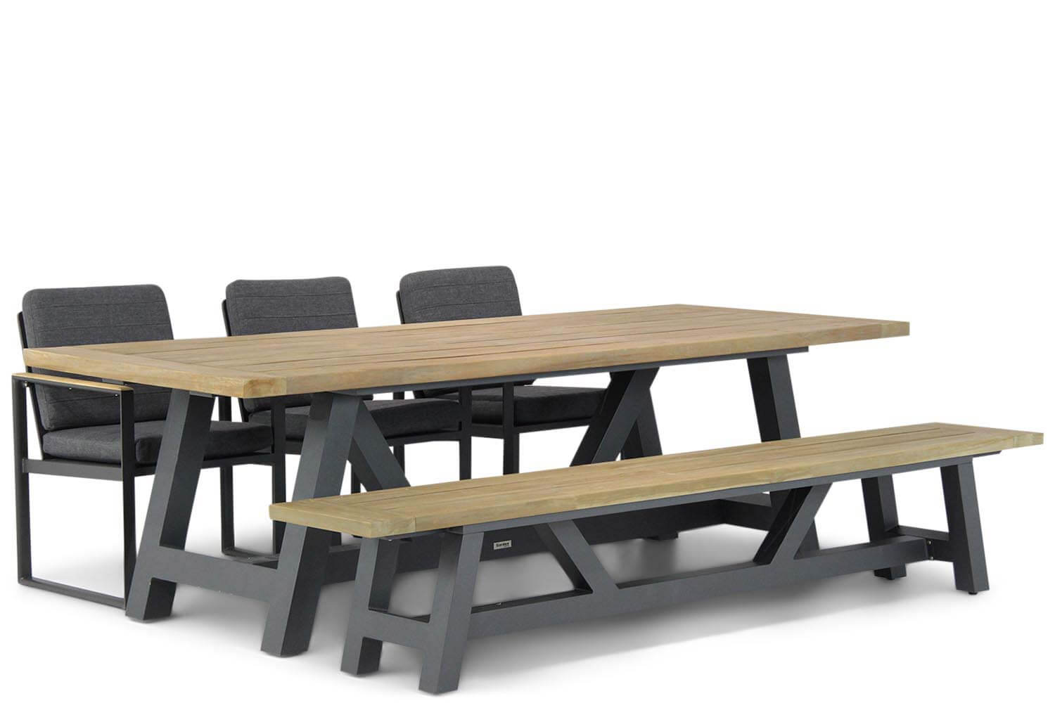 Santika Soray/Trente 260 cm dining tuinset 5-delig