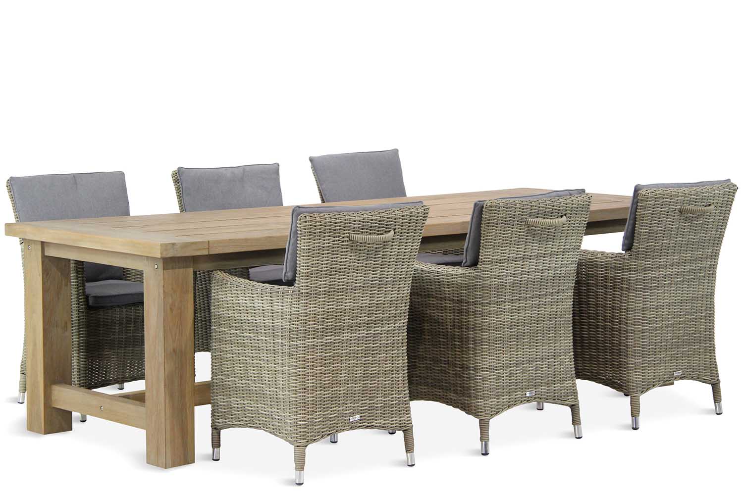 Garden Collections Springfield/Fourmile 260 cm dining tuinset 7-delig