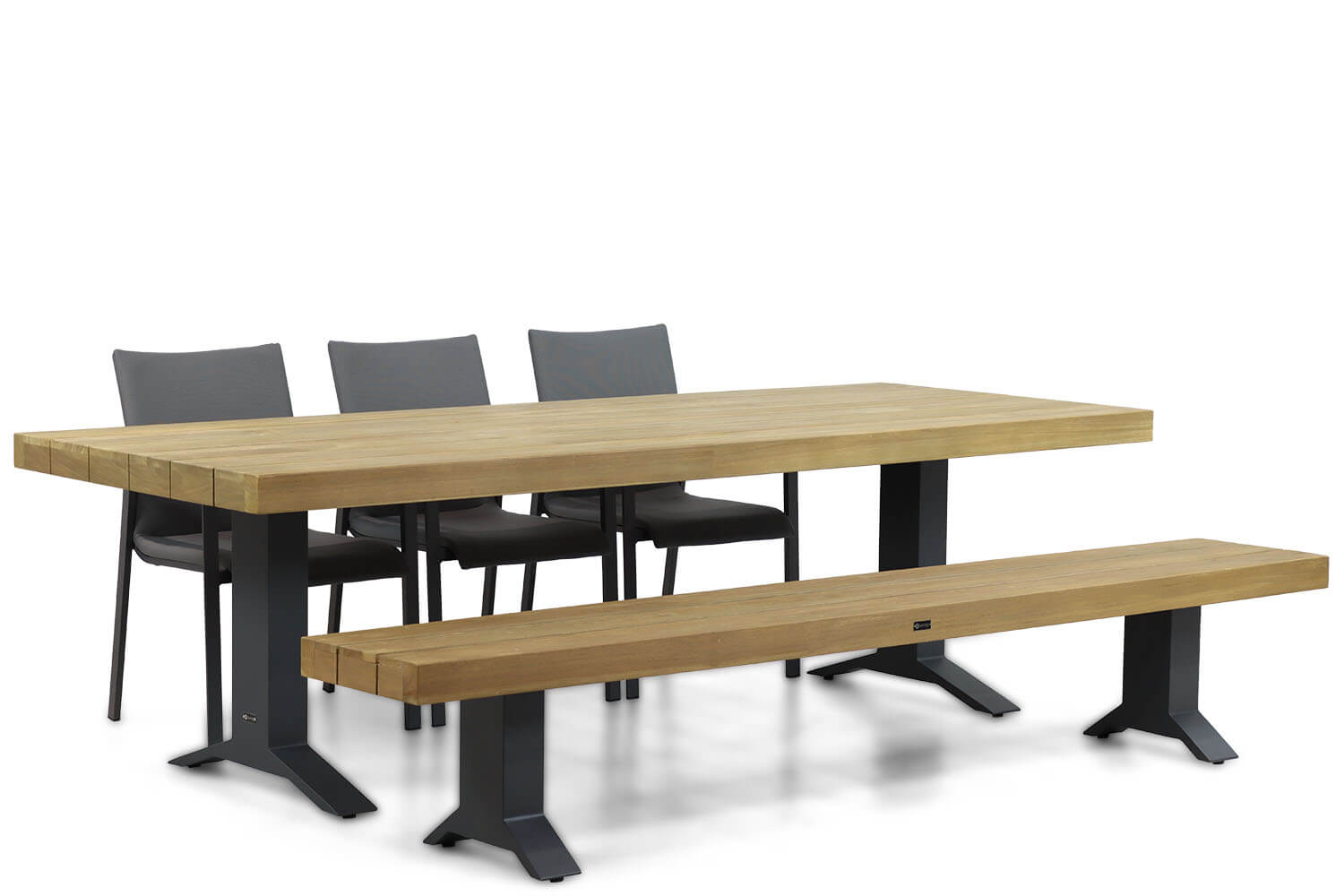 Lifestyle Brandon/Superior 260 cm dining tuinset 5-delig