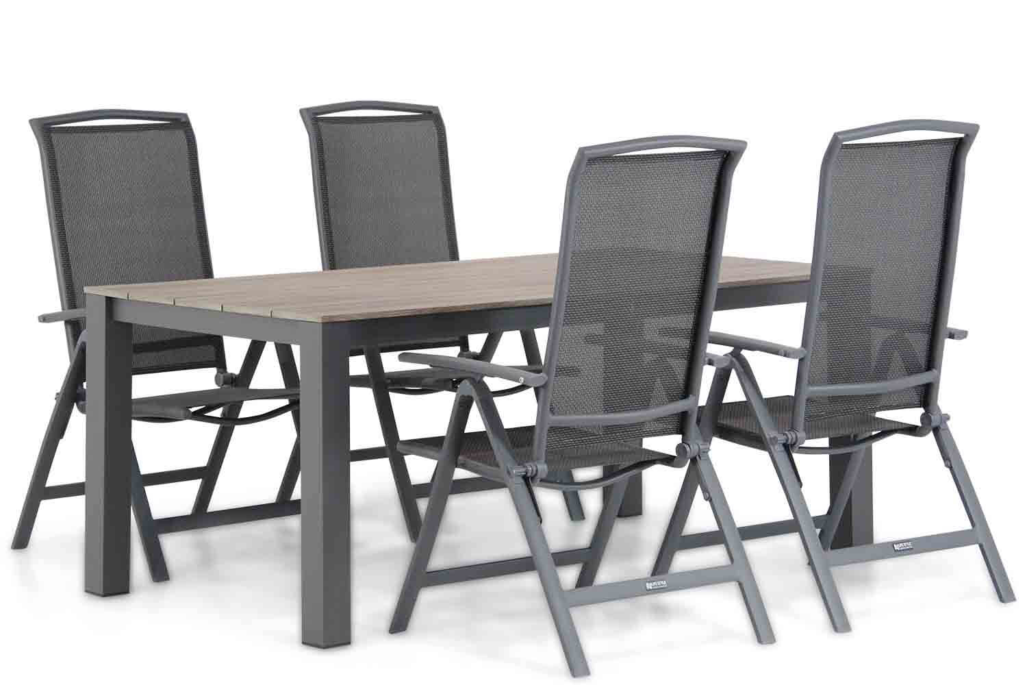 Lifestyle Tirana/Valley 180 cm dining tuinset 5-delig