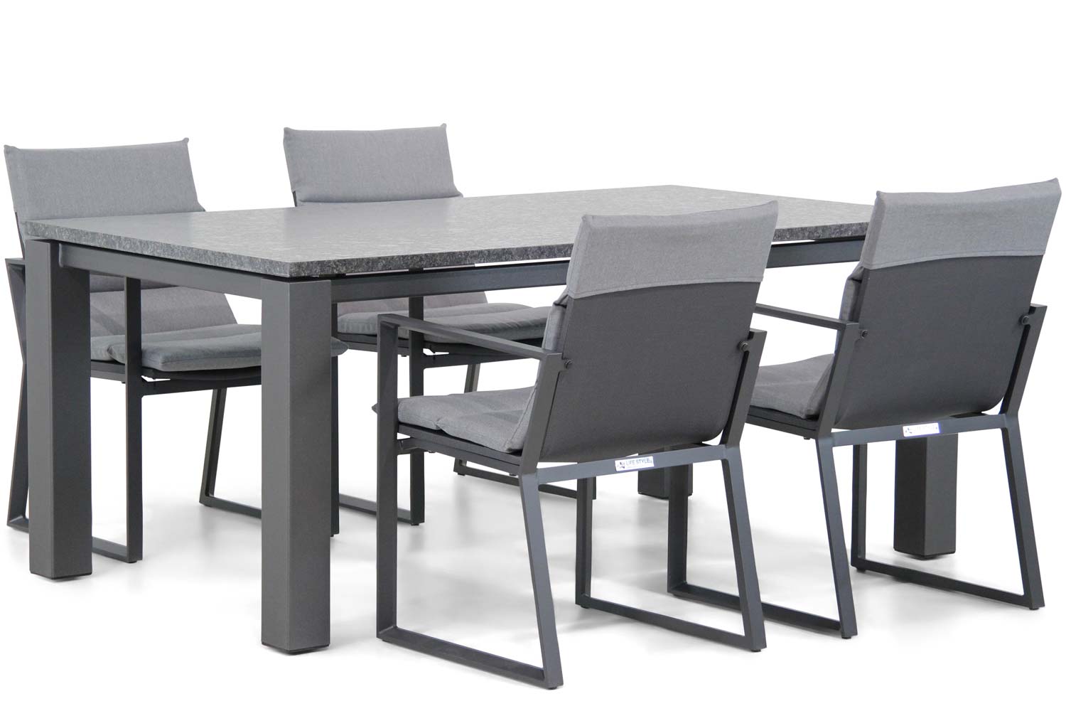 Lifestyle Treviso/Alaska 180 cm dining tuinset 5-delig