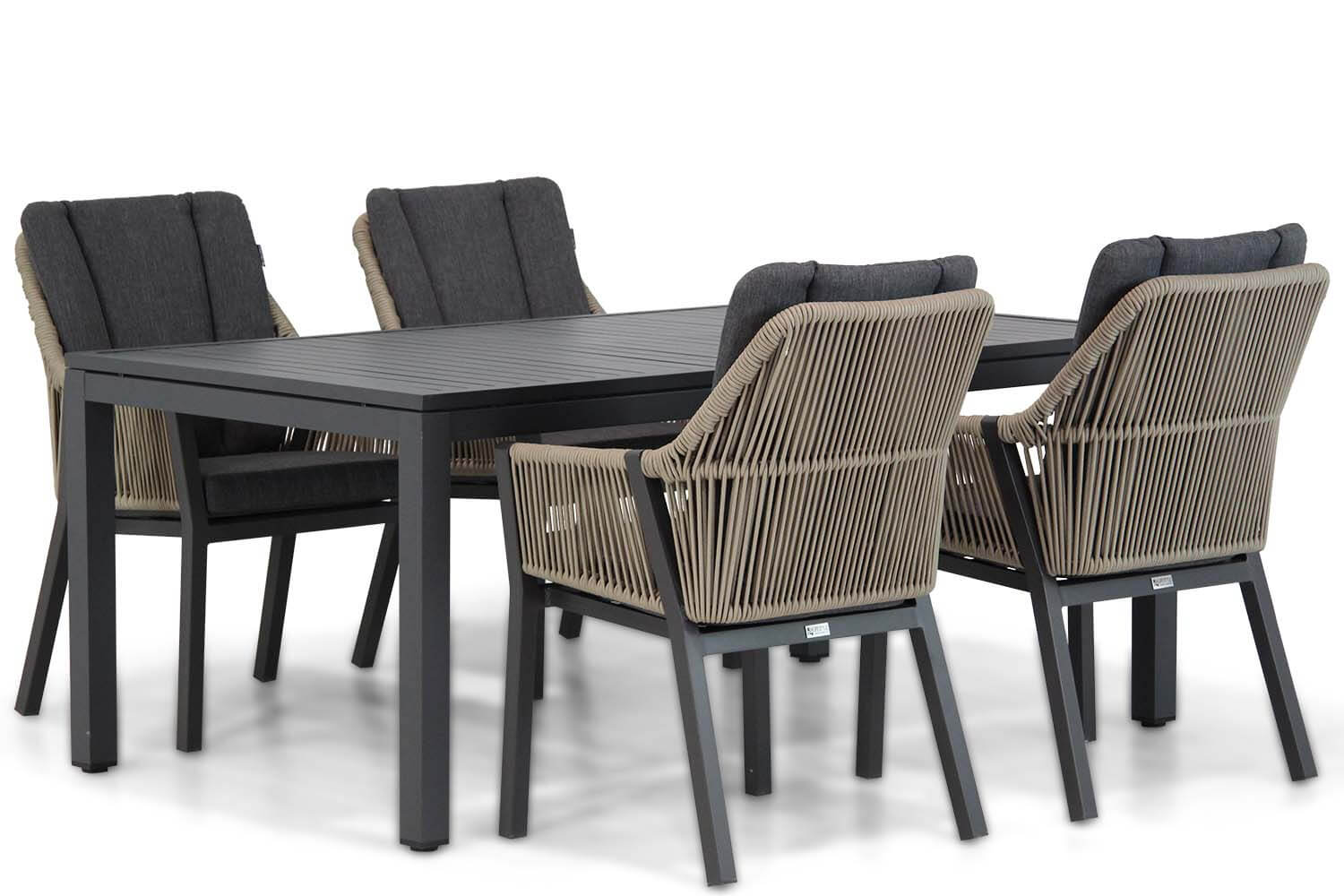 Lifestyle Verona/Concept 180 cm dining tuinset 5-delig