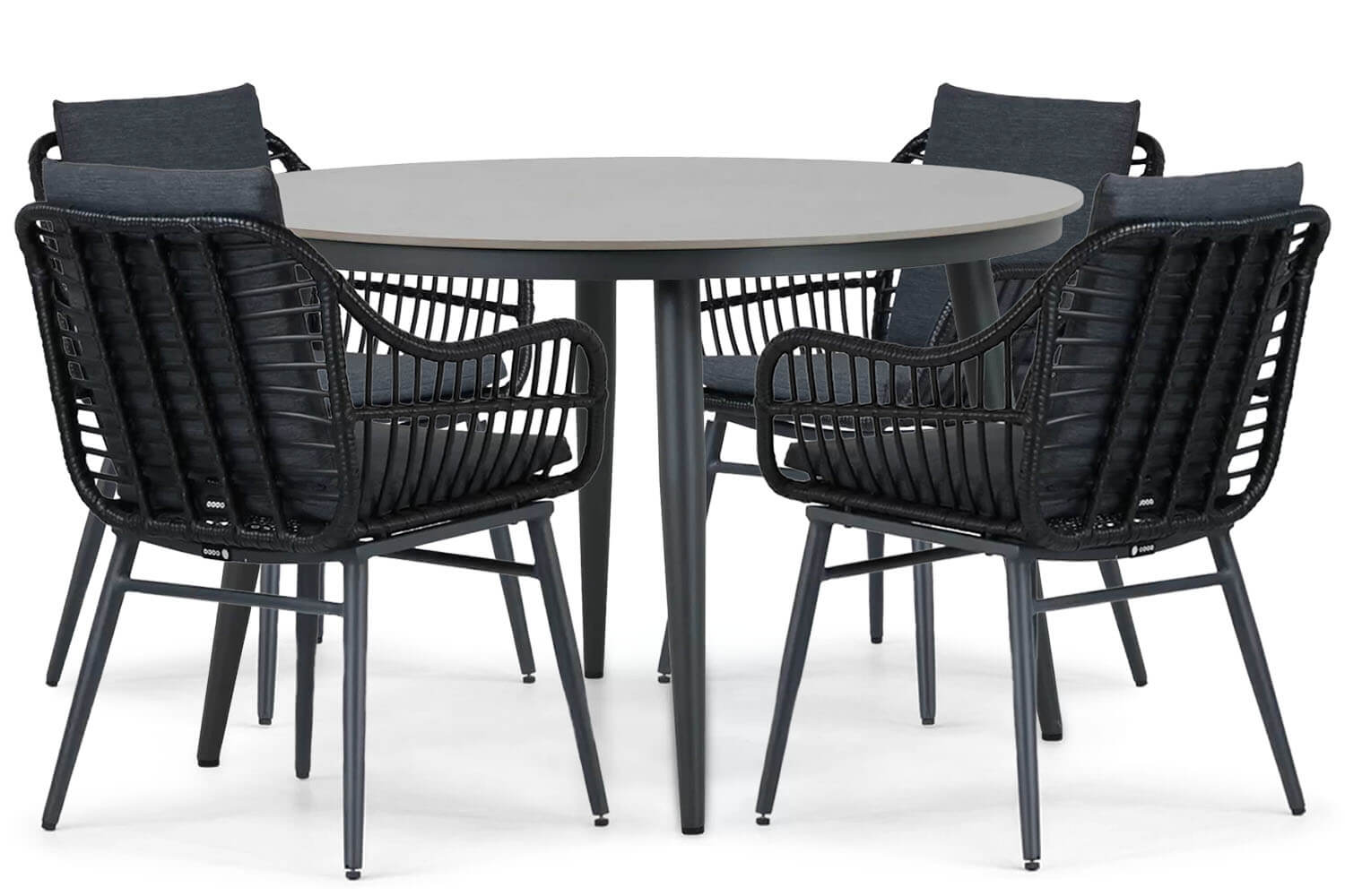 Coco Leonardo/Vienna 120 cm dining tuinset 5-delig