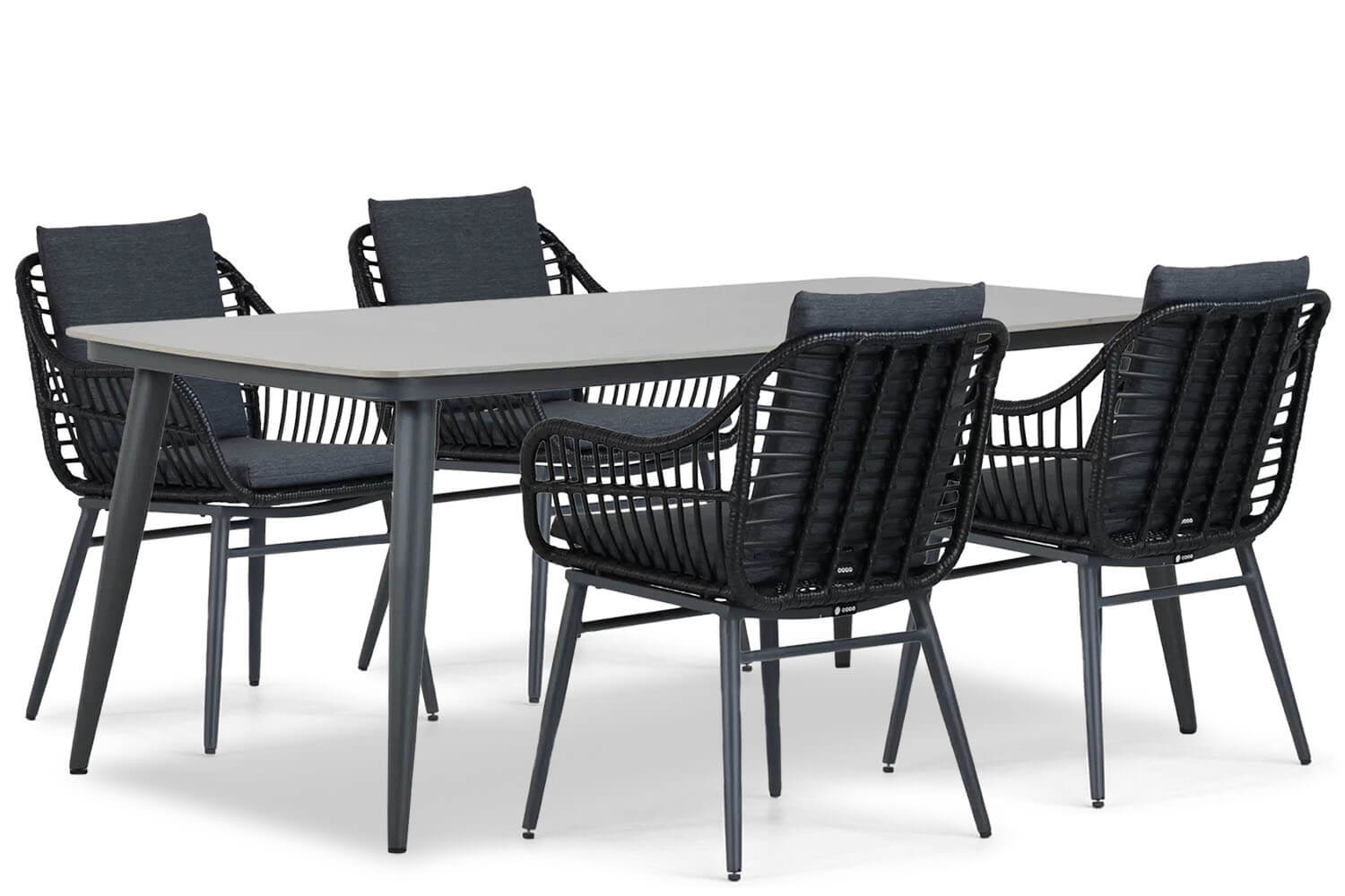 Coco Leonardo/Vienna 180 cm dining tuinset 5-delig