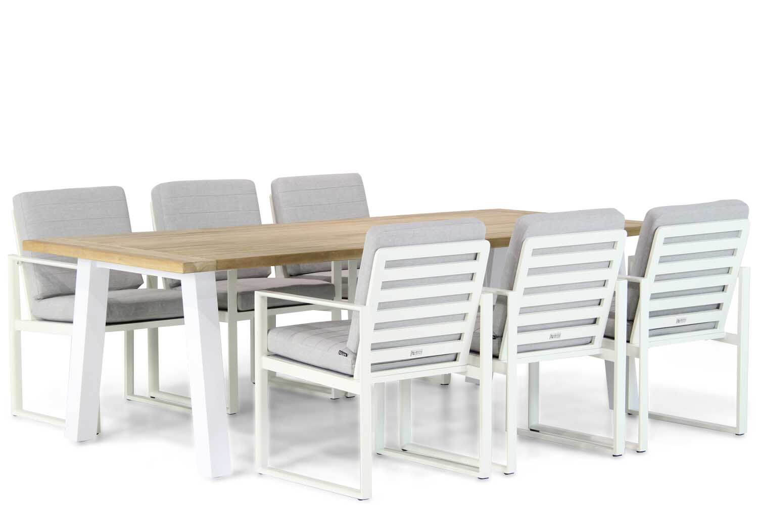 Santika Zaga/Glasgow 240 cm dining tuinset 7-delig